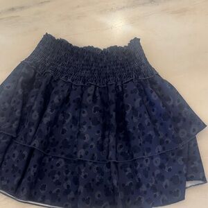 Chic Navy Blue Kids Skirt